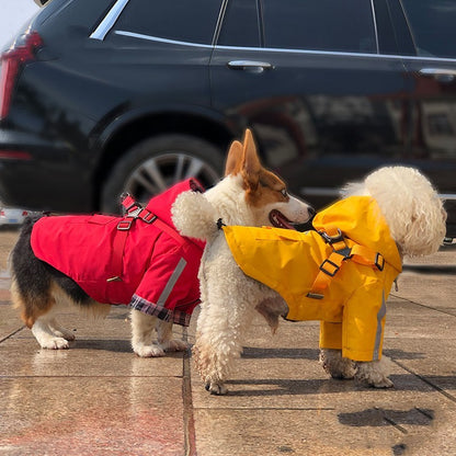 Reflective Waterproof Dog Coat – High-Visibility, Warm, and Weatherproof